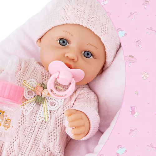 Juego De Muñecas Para Bebés De 12 Pulgadas Con Accesorios Y