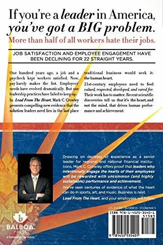 Lead From The Heart Transformational Leadership For The 21s, De Crowley, Mark C.. Editorial Balboa Press, Tapa Blanda En Inglés, 2011