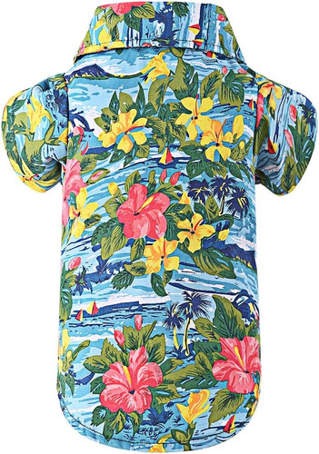 Expawlorer - Camisa Hawaiana Para Perro  Camisetas Lindas Pa