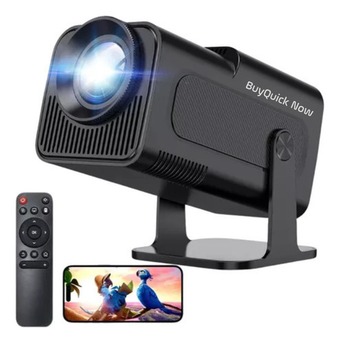 Projetor Hy320 4k Hd Smart Tv Portátil Mini Wifi Android 2025 Bluetooth Cor Preto Buyquicknow