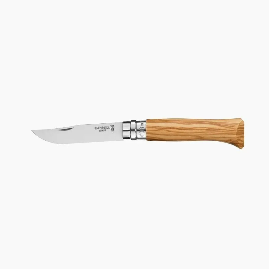 Cortapluma Opinel N°08 Olivo Color Marrón Claro