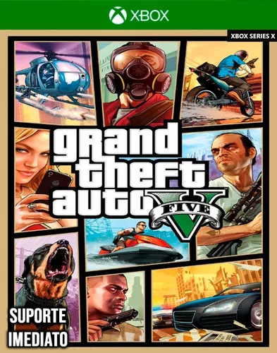 Grand Theft Auto V - Gta V - Gta 5 Xbox 360 em Promoção na Americanas