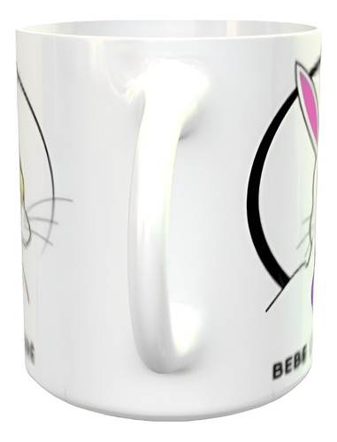 Taza Cerámica Sublimada Bebe O Moriré Simpsons Blanco Bebe O Moriré D1