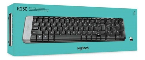 Teclado Logitech K230 Wireless Oficina Color del teclado Negro Idioma Español