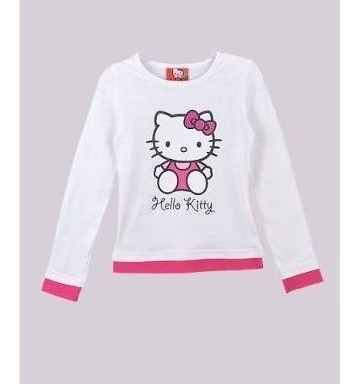 Polo Manga Larga De Algodon Talla 10 Para Niñas 