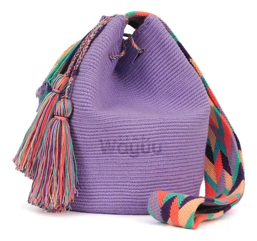 Mochila wayuu unicolor hotsell