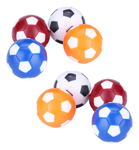 Juego De 8 Pelotas De Fútbol De Mesa De Colores.