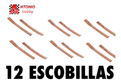 Imagen 6 de 8 de 12 Escobillas Sk De Cobre Para Autos Pistas Scalextric Scx