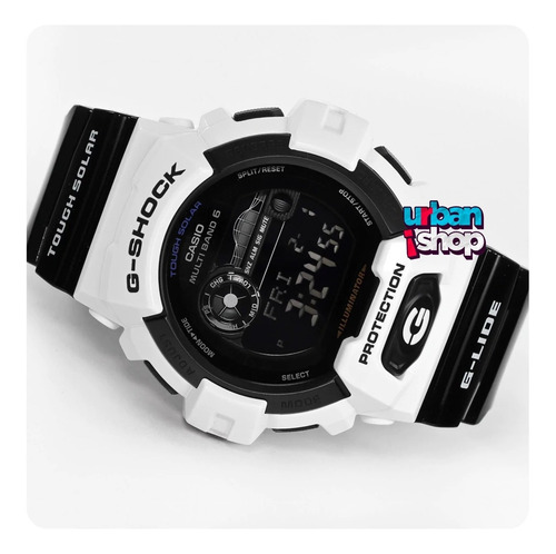 Reloj Casio G Shock Gwx 8900b Solar Multiband 6 Fases Mareas