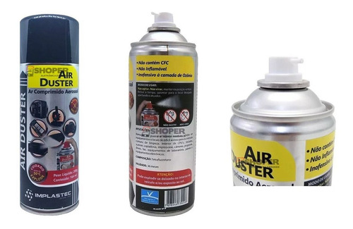 Ar Comprimido Aerosol Air Duster Limpeza Pc Bga Tufao Spray