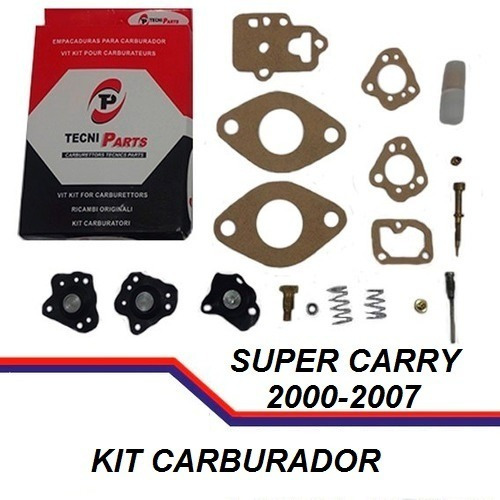 Kit Carburador Chevrolet Super Carry 00-07 Completo 63