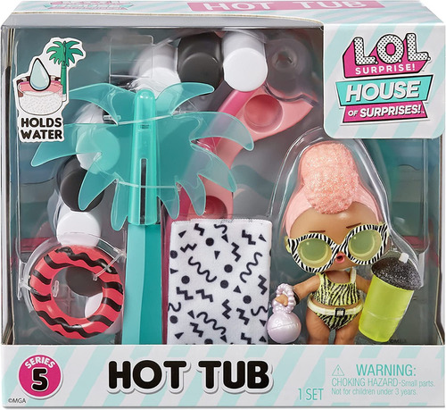 Muñeca Lol Surprise Hot Tub Playset Con Yacht B.b