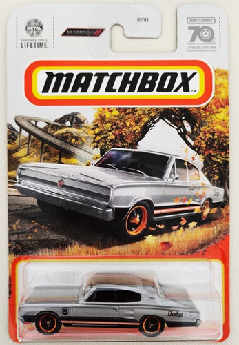 Matchbox Dodge Charger 1966 Original Coleccion 70 Años