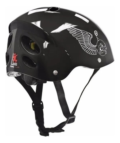 Casco Ciclismo Skate Rollerderby Bomber Adulto Outlet Color Negro Talle M/L