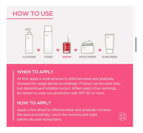 Anua Niacinamide 10% + Txa 4% Serum