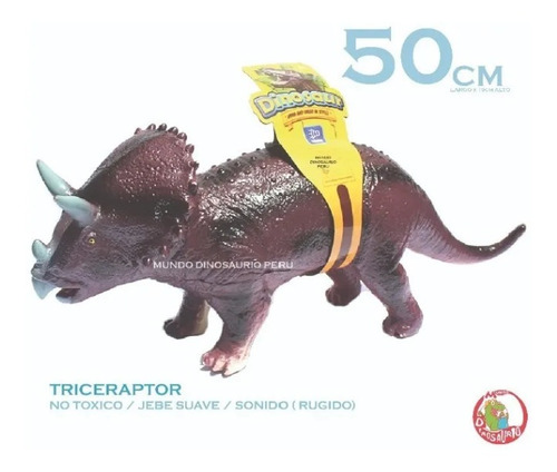 Imagen 7 de 8 de Dinosaurios Grandes Juguete Sonido Niños Colección Completa