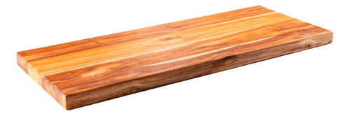 Tabla  Repisa En Madera Teca, 55cm X 22,3 Cm X 2,5cm