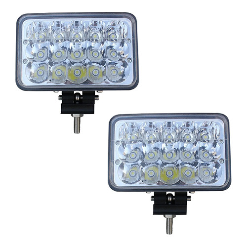 Juego De Faros Led 45w 15l Spot Poli 26178