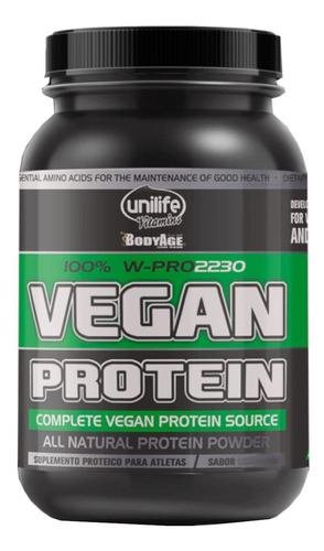 Whey Protein Vegan 22g Proteína Vegana Sabor Morango 900g