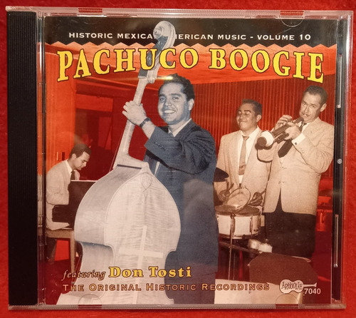 Mexico Pachuco Boogie Don Tosti, Rock Jazz Cd Usa. 