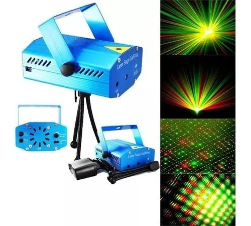 Mini Proyector De Luces Led Navideñas Fiestas Iluminación  