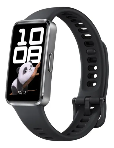 Smartband Huawei Band 10 de Alumínio Preto, Tela AMOLED de 1.47" ...