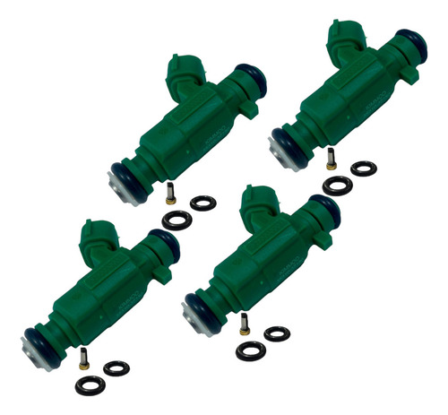 4 Inyectores De Gasolina Para Hyundai Tucson V6 2.7l 05-09