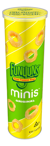 Funyuns Minis Original Aros De Cebolla En Tubo 81.5g Import