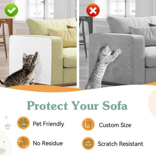 Lewondr Timmable Cat Scrack Mat, 157 X 787 Cat De De De De