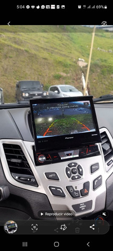 Pantalla Pioneer Motorizado Y Consola Para Ford Fiesta 