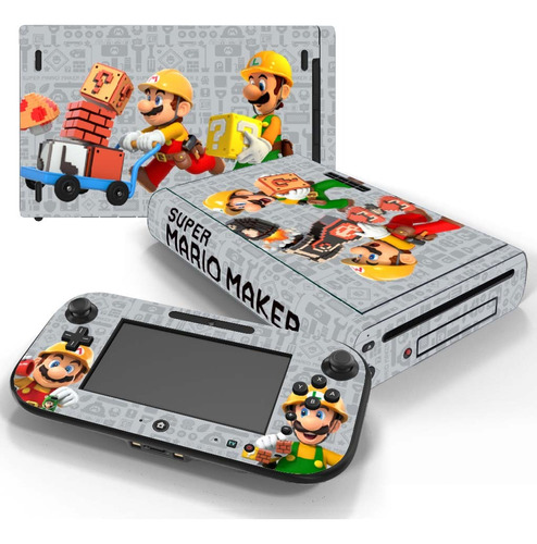 Skin Nintendo Wii U Vinilo Personalizado A Eleccion #049-054