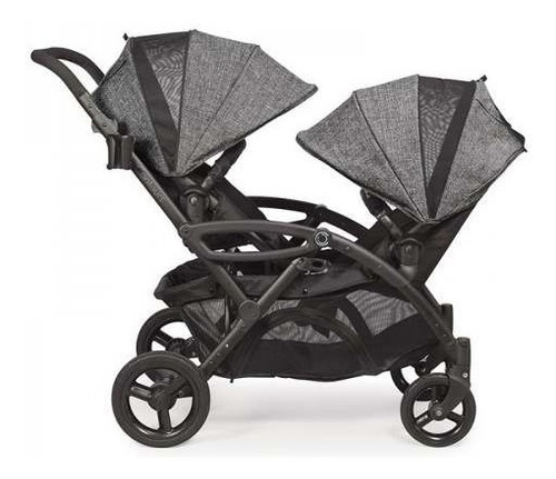 Coche Doble Contours Elite Grafito / Tienda Pellitos