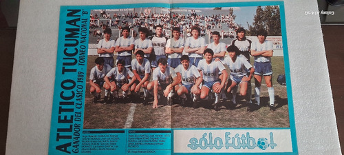 Póster Atlético Tucumán Retro 1989