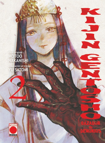 Kijin Gentosho Cazador De Demonios N.2, De Motoo Nakanishi. Editorial Panini Comics En Español