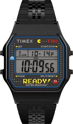 Timex T80 Pac Man - Cuchillo Para Hombre (1.339 In)