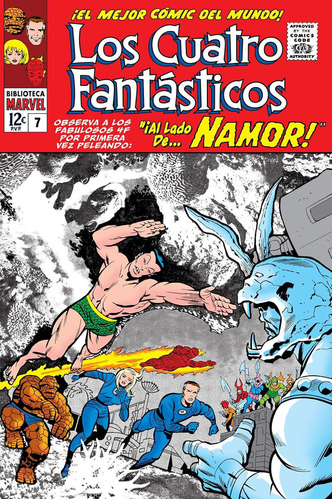 Cómic, Biblioteca Marvel: Los 4 Fantasticos 07 / Panini