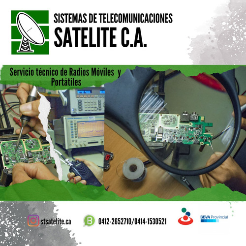 Servicio Técnico Radios Motorola, Quantun, Kenwood, Baofeng