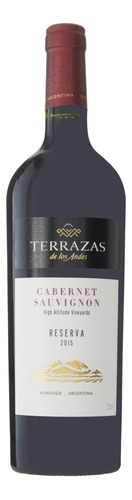 Terrazas de Los Andes Reserva adega Bodegas Chandon Cabernet Sauvignon vinho 750ml