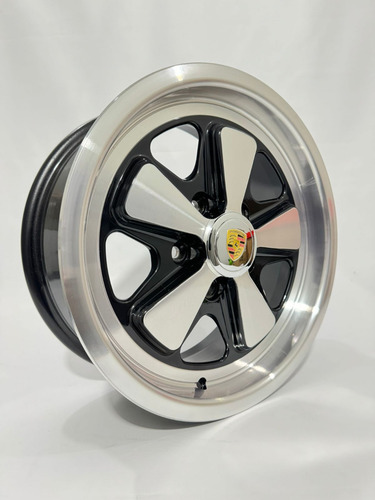 Jogo De Rodas Aro 15 5x112 Fuchs 911 Kombi F79