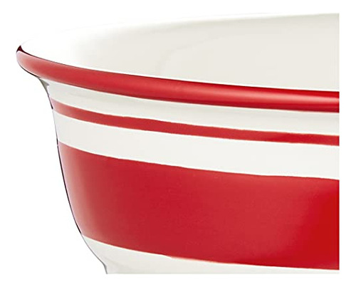 Plato Oval Rayas Navidad Lenox