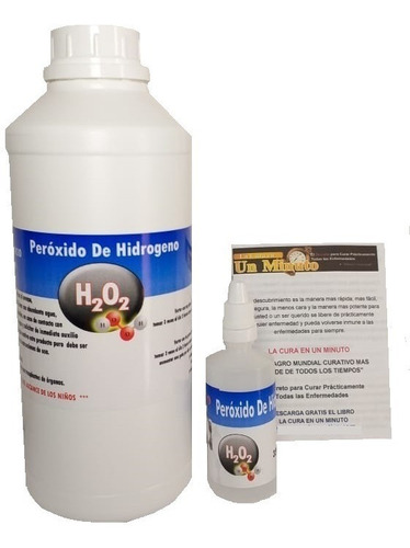 Oxigeno Liquido H2o2 1 Litro - Unidad a $99900