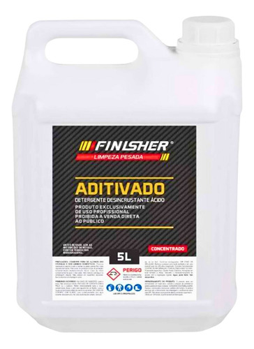 Aditivado Detergente Desincrustante Ácido 5l Finisher