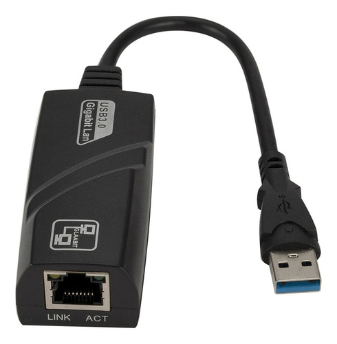 Adaptador De Red Usb 3.0 A Gigabit Ethernet Rj45 Lan