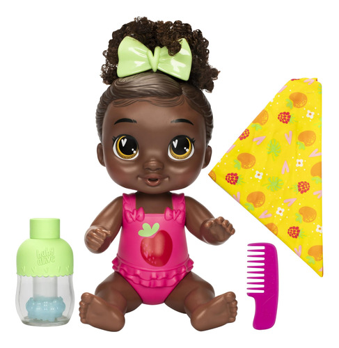 Baby Alive Shampoo Snuggle Berry Boo Black Hair - Juego De .