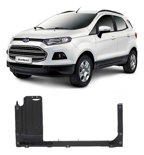 Suporte Radiador Ecosport  13 A 17 Ka 2015 A 2020  Inferior