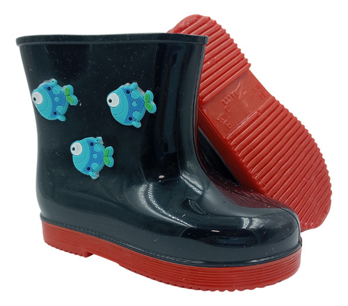 Bota De Plástico Para Lluvia Bebe Niño Niña, Seguro, Cómoda