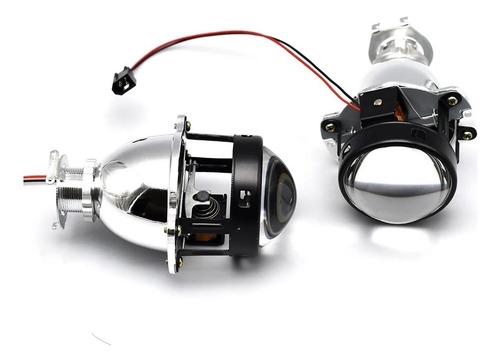 Proyectores C Bi-xenon Retrofit 2.5 Pulgadas Auto O Moto Drl