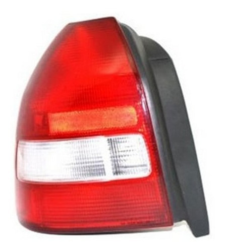 Faro Trasero Para Honda Civic 99 00 3 Ptas Bicolor