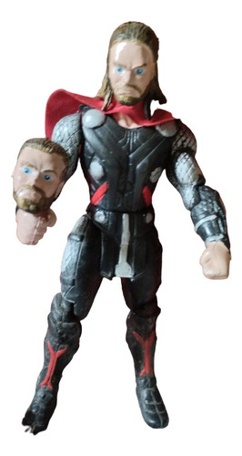Figura De Accion Thor Bootleg De Colección Con Armas Luz Etc (Usado)