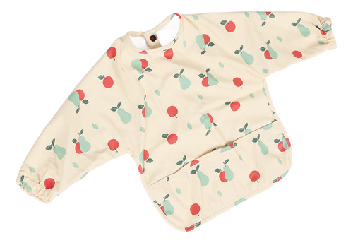 Babero Impermeable Para Niños Pequeños, Manga Larga Completa